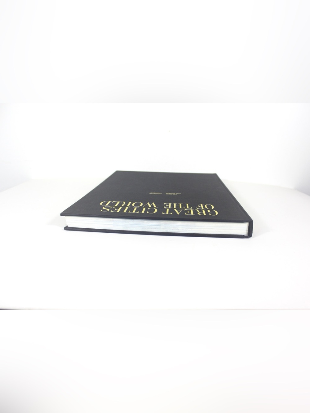 2005 Great Cities of the World Hard Cover Coffee Table Book Travel Black Gold - Picture 5 of 13